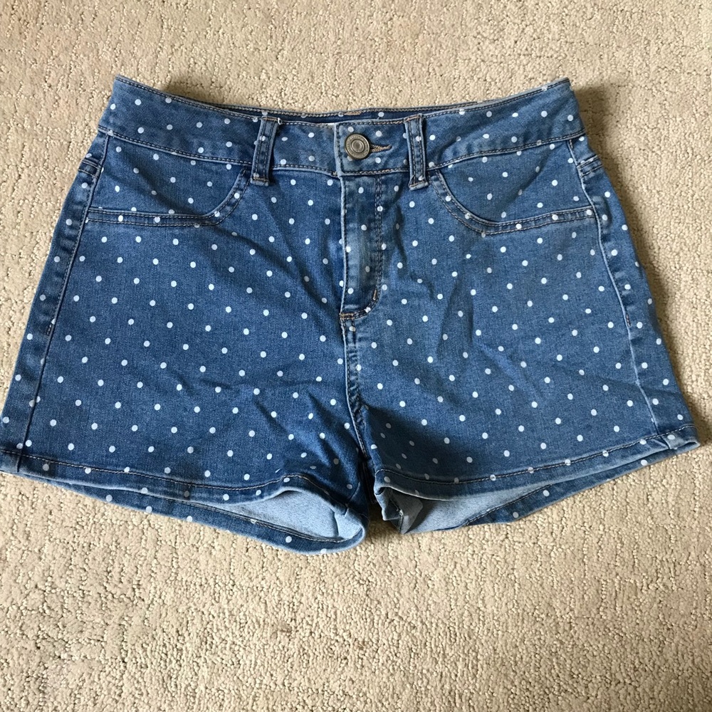 Polka dot shorts